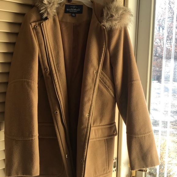 Caramel color winter coat - Picture 5 of 5